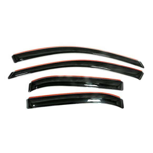 194999 Front and Rear Window Visor, Smoke