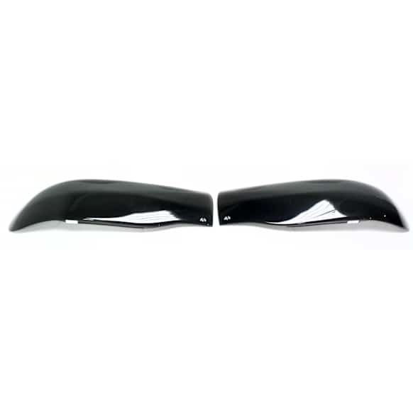 33041 Tail Light Cover - Smoked, Plastic, Black-outs, Direct Fit, Set of 2