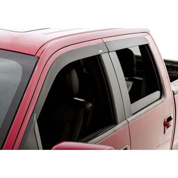 772020 Front, Driver and Passenger Side Window Visor, Matte Black