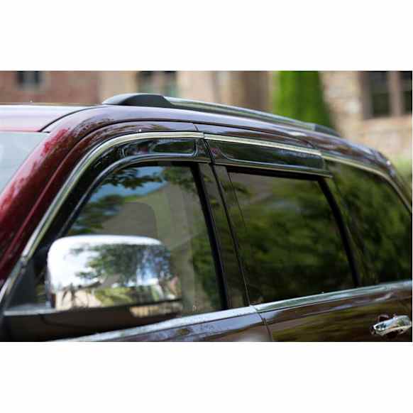 794030 Front and Rear Window Visor, Smoke
