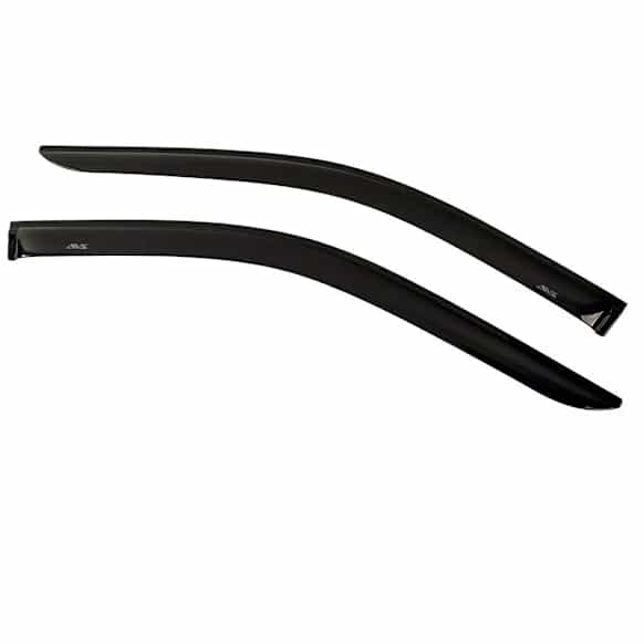 2020 Nissan Versa - Front and Rear, Smoke, Window Visor, Outside Mount