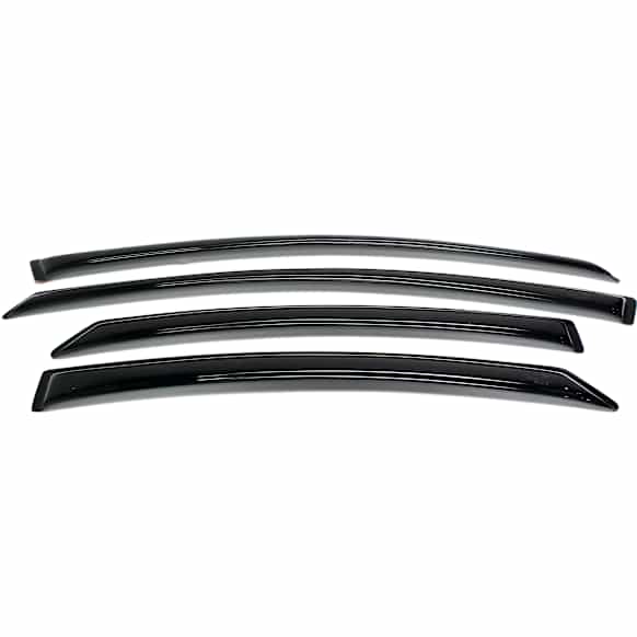 94261 Front and Rear Window Visor, Smoke