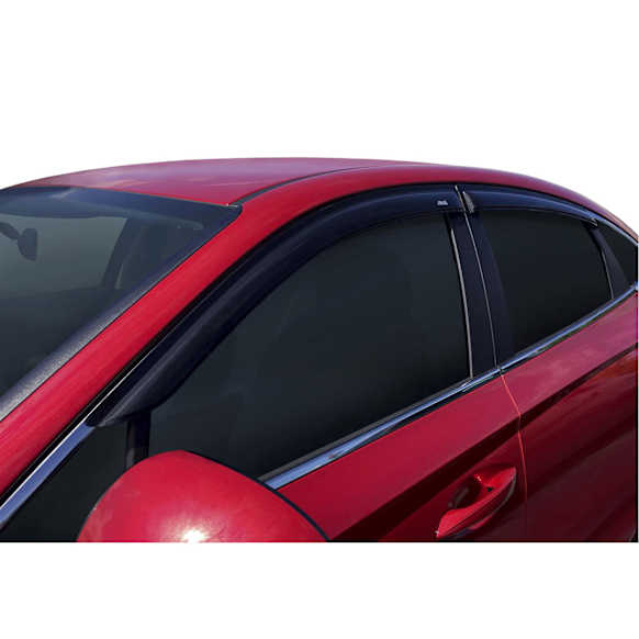 94764 Front and Rear Window Visor, Smoke