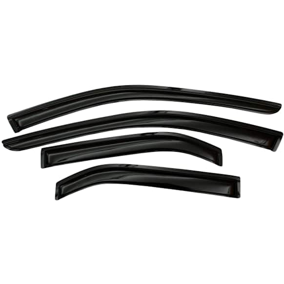 2015 Ford F-150 - Front and Rear, Smoke, Window Visor, Crew Cab Pickup, Outside Mount