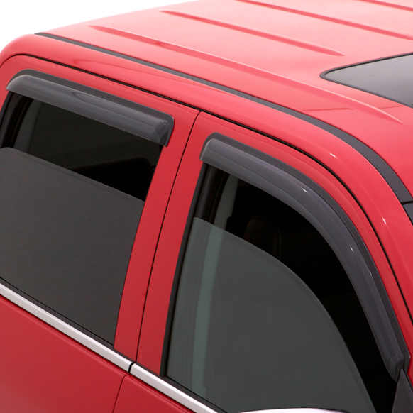 2021 Jeep Cherokee - Front and Rear, Smoke, Window Visor, Outside Mount