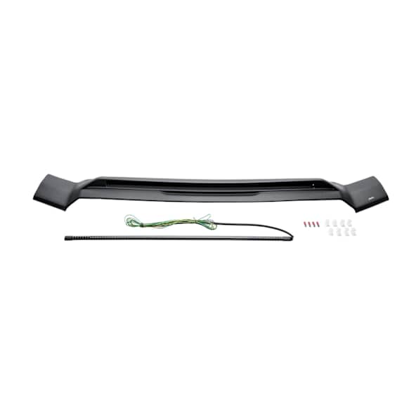 953075 Bug Shield, Textured Matte Black, 3M adhesive tape, Aeroskin LightShield Pro Series