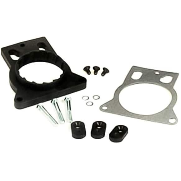 2006 Chevrolet Silverado 1500 - Throttle Body Spacer - Black, Nylon Composite, Direct Fit, Sold Individually