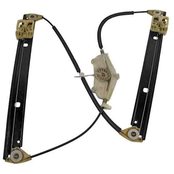 2013 Audi S4 - Front, Driver Side Power Window Regulator, Without Motor, Without Mounting Plate; Power Operated, OE Replacement Series