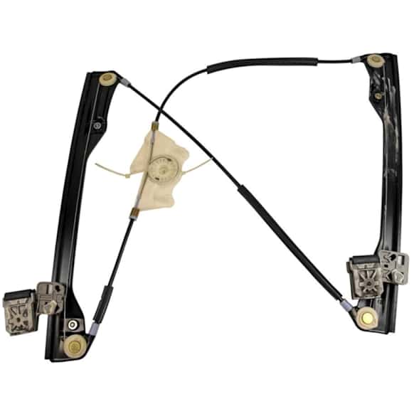 2003 Volkswagen Golf - Front, Driver Side Power Window Regulator, Without Motor