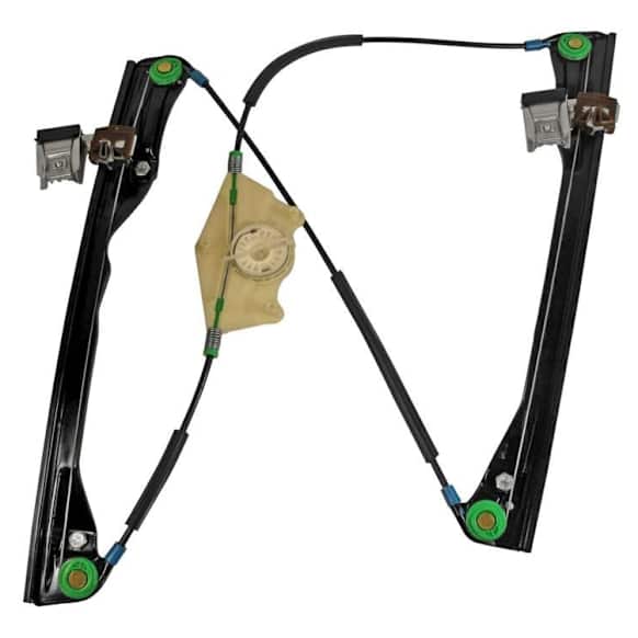 2000 Volkswagen Jetta - Front, Driver Side Power Window Regulator, Without Motor, enginedes : AEG; Without Mounting Plate; Power Operated; Made In China, OE Replacement Series