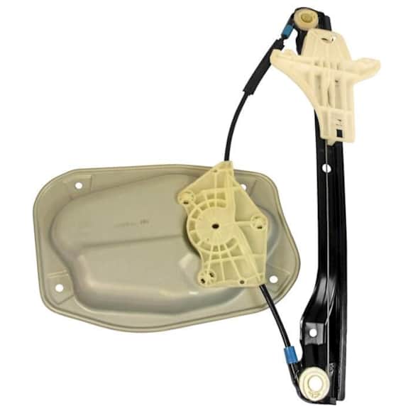 2009 Volkswagen Jetta - Rear, Driver Side Power Window Regulator, Without Motor, enginedes : CCTA; With Mounting Plate; Power Operated, OE Replacement Series