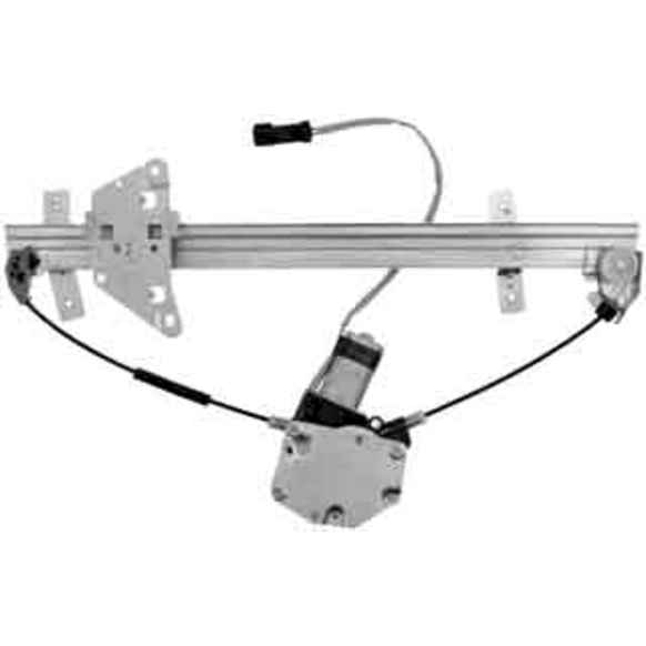 WL41045 Rear, Passenger Side VDO OE Replacement Power Window Regulator, With Motor