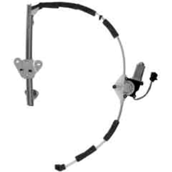 WL41769 Front, Passenger Side VDO OE Replacement Power Window Regulator, With Motor
