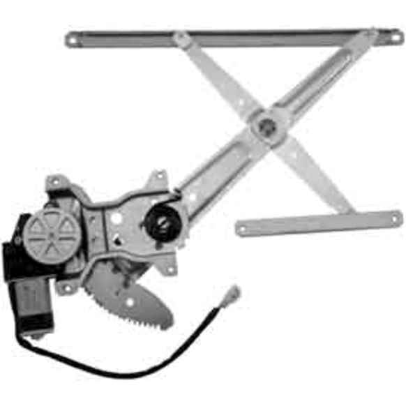 1996 Toyota Tacoma - Front, Driver Side Power Window Regulator, With Motor, VDO OE Replacement