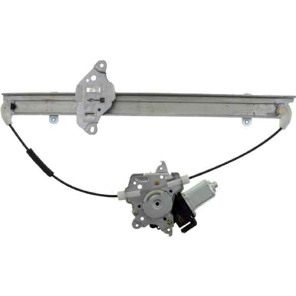 WL44154 Front, Passenger Side VDO OE Replacement Power Window Regulator, With Motor