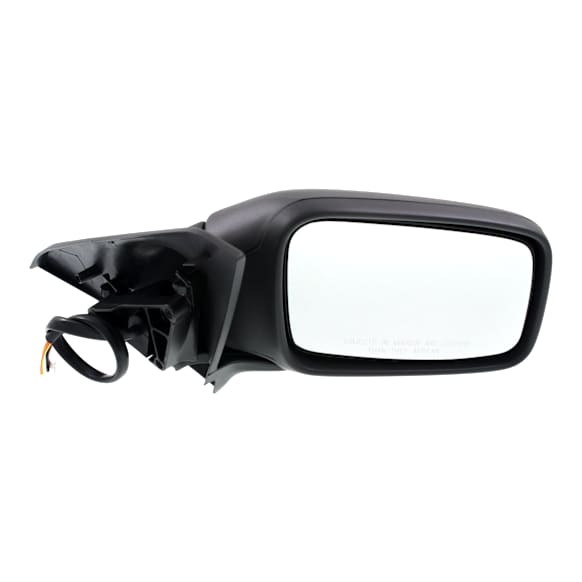 2000-2004 Volvo S40 - Passenger Side Mirror, Power Adjust, Manual Folding, Heated, Paintable, No Signal Light, No Memory, No Puddle Light, No Auto-Dimming, No Blind Spot Feature