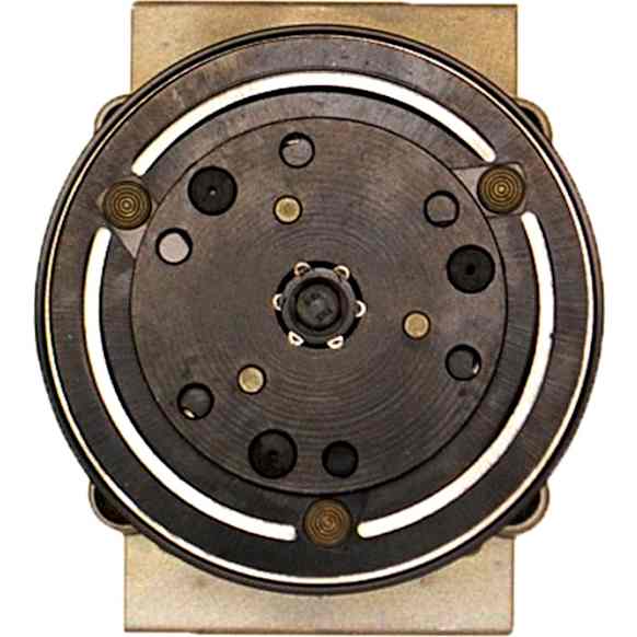 10000511 A/C Compressor, With Clutch, 6-Groove Pulley, Valeo OE Replacement