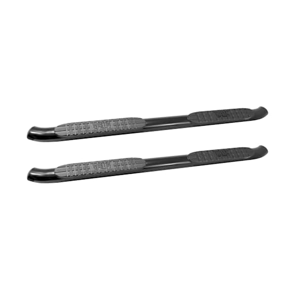 21-23835 Pro Traxx 4 Series Nerf Bars Powdercoated Black, Cab Length - Set of 2