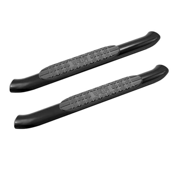 21-24055 Pro Traxx 4 Series Nerf Bars Powdercoated Black, Cab Length - Set of 2