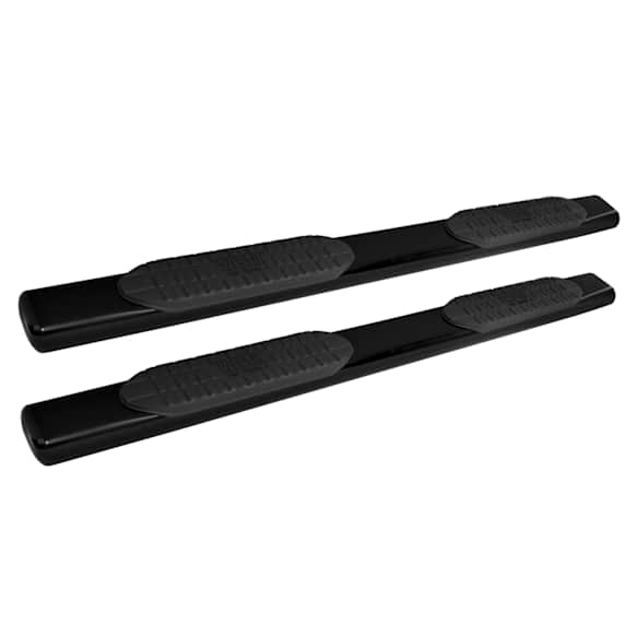 21-63565 Pro Traxx 6 Series Nerf Bars Powdercoated Black, Cab Length - Set of 2