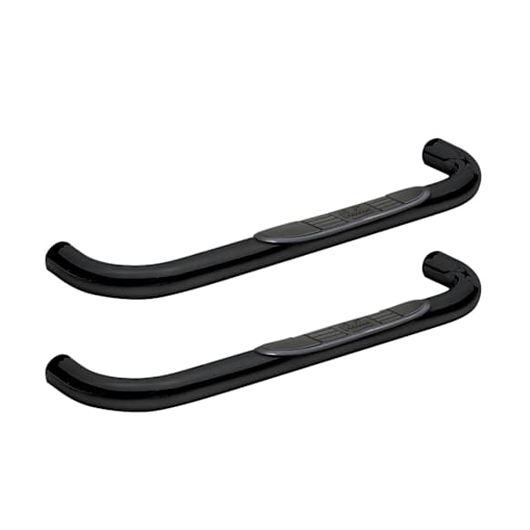 25-0625 Signature Series Nerf Bars Powdercoated Black, Cab Length - Set of 2
