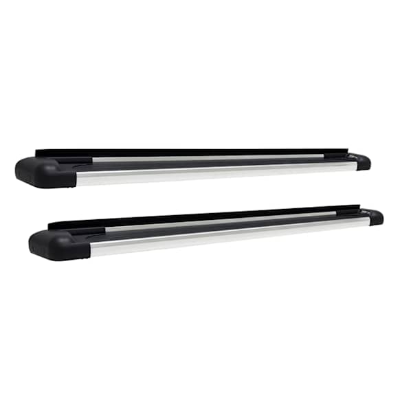 27-65720 Running Boards, Black, Aluminum, Mounting Kit Required, Crew Cab Pickup/Extended Cab Pickup/Extended Crew Cab Pickup/Sport Utility, SG6 LED Series