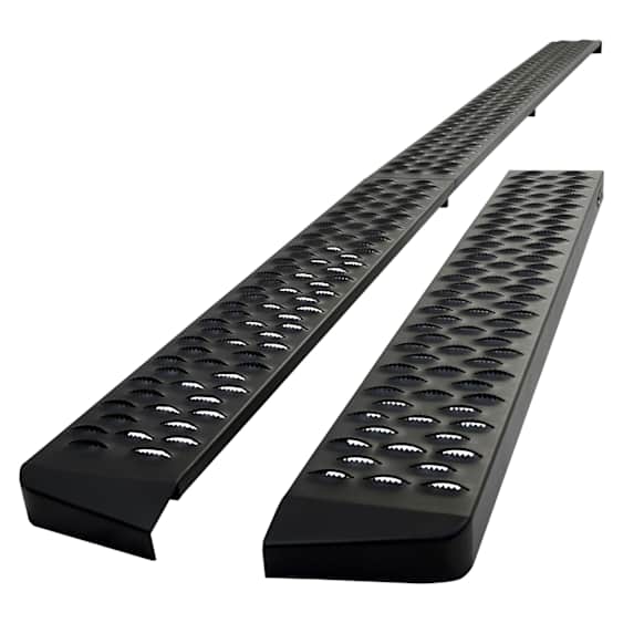 2015 Ram ProMaster 2500 - Grate Steps Series, Running Boards, Textured Black, Non-Powered, Steel, Set of 2