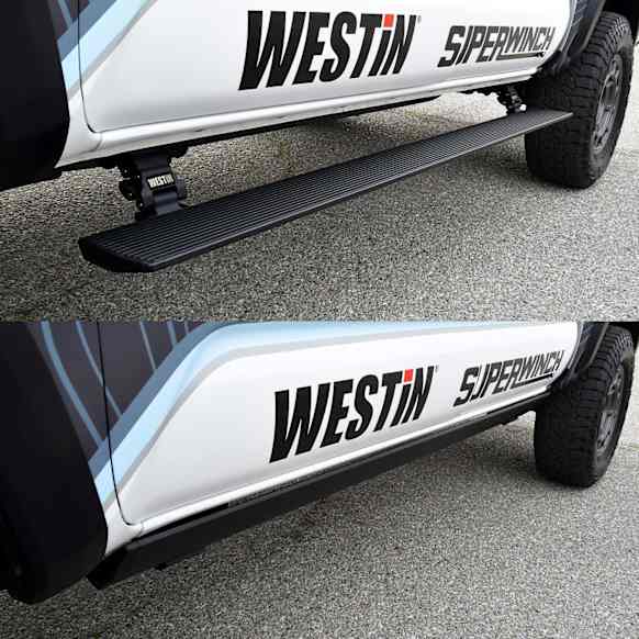 2013 Toyota 4Runner - Running Boards, Powdercoated Textured Black, Aluminum, with Mounting Hardware, Sport Utility, Pro-e Power Series