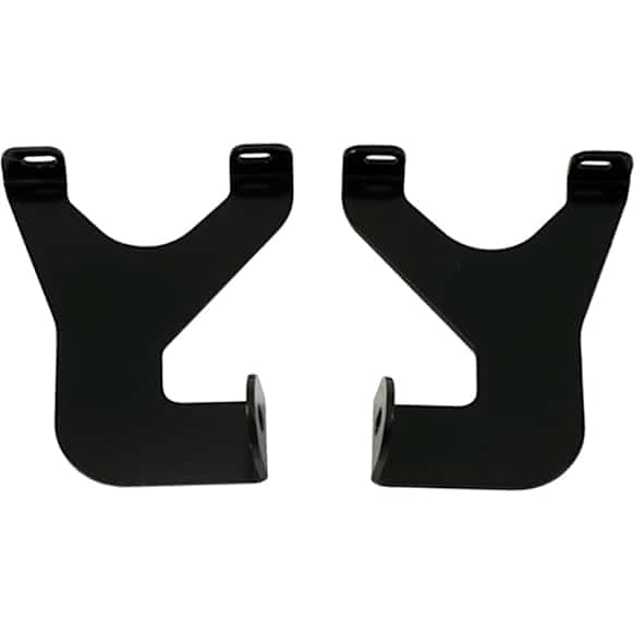 30-1135 Light Bar Mounting Kit - Powdercoated Black, Direct Fit, Kit
