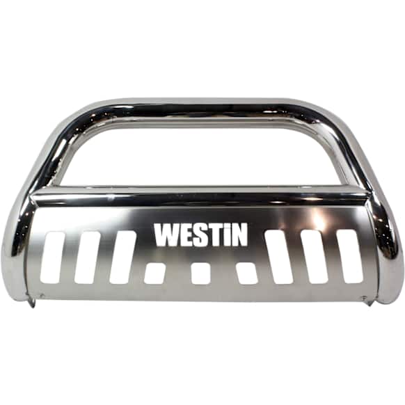 2004 Chevrolet Silverado 1500 - E-Series Polished Stainless Steel Bull Bar