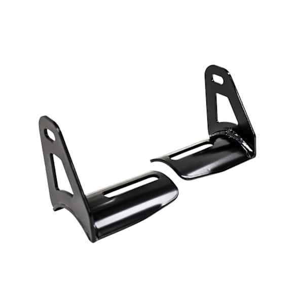 32-0045 Bull Bar Light Bar Mounting Kit – Powder Coated Black, Universal, Set of 2