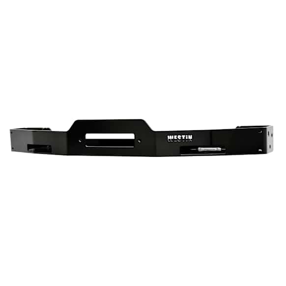 46-23555 Winch Mount - Powdercoated Black, Steel, Plate, Direct Fit, Sold Individually