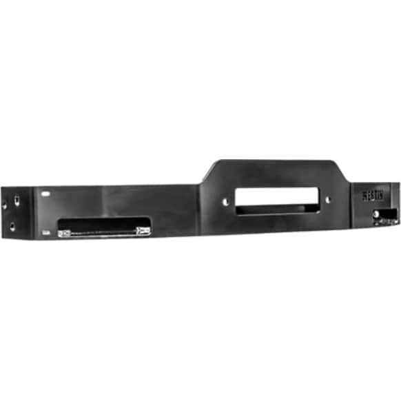 46-23685 Winch Mount - Powdercoated Black, Steel, Plate, Direct Fit, Sold Individually