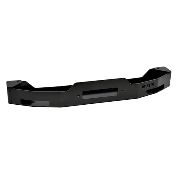 46-22235 Winch Mount - Powdercoated Black, Steel, Plate, Direct Fit, Sold Individually