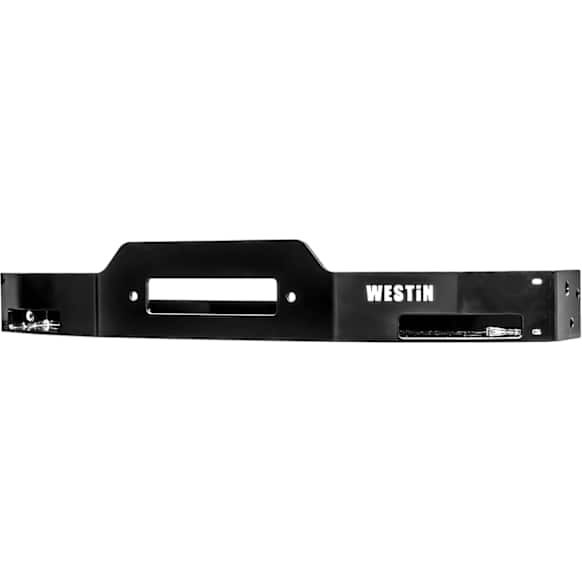 46-23785 Winch Mount - Powdercoated Black, Steel, Plate, Direct Fit, Sold Individually