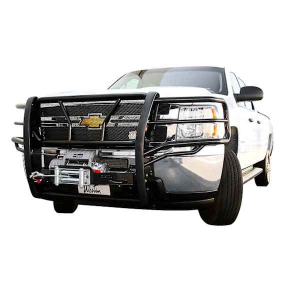 57-93835 HDX Series, Powdercoated Black Steel Grille Guard