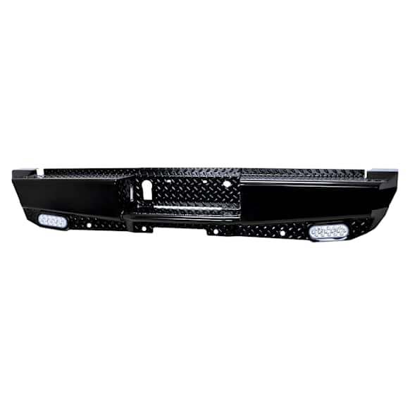 58-341115 HDX Bandit Series Rear Powdercoated Black Bumper