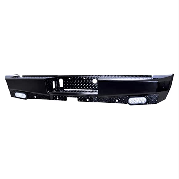 58-341155 HDX Bandit Series Rear Powdercoated Black Bumper