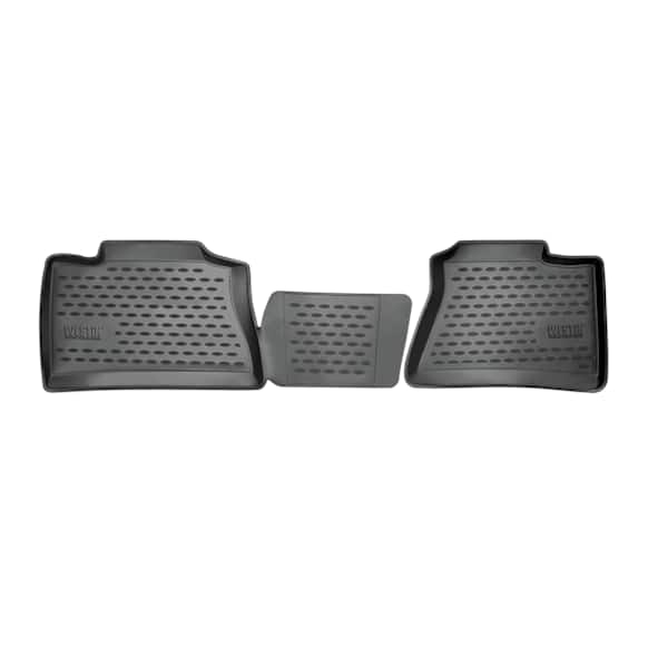 74-06-11031 Second Row Profile Series Molded Floor Liner, Black Made of Rubber