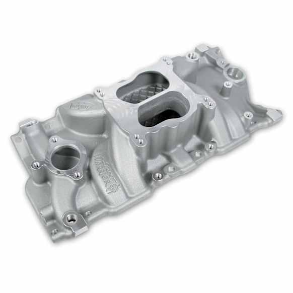 8126 Street Warrior Intake Manifold 283-400ci, 1987-96 with iron head SBC Gen I