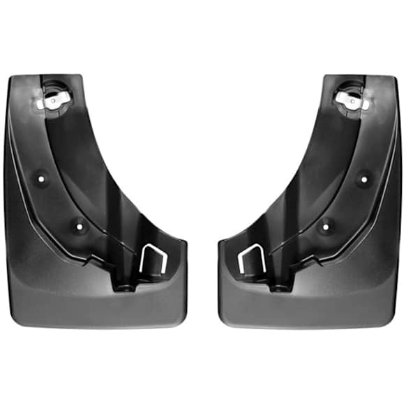 110039 Front, Driver or Passenger Side Mud Flaps, Black, Plastic, DigitalFit Series