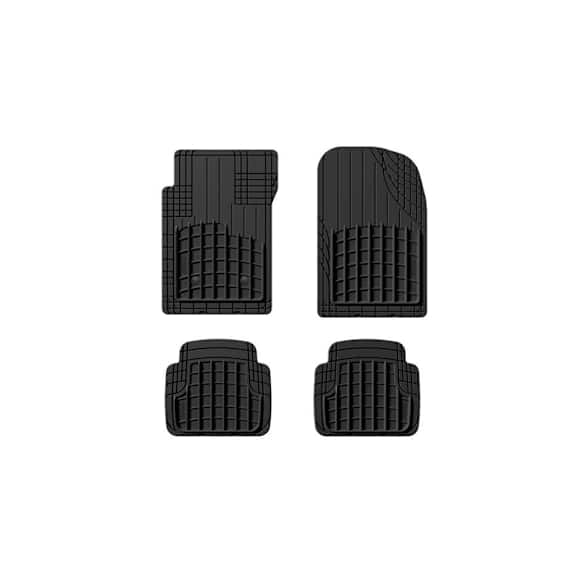 11AVMSBHD Heavy Duty Trim-To-Fit Series Molded Floor Liner, Black Made of Rubber