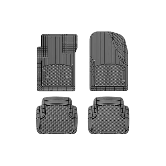 11TTFSG FloorLiner Series Molded Floor Liner, Gray Made of Rubberized Thermoplastic Elastomer