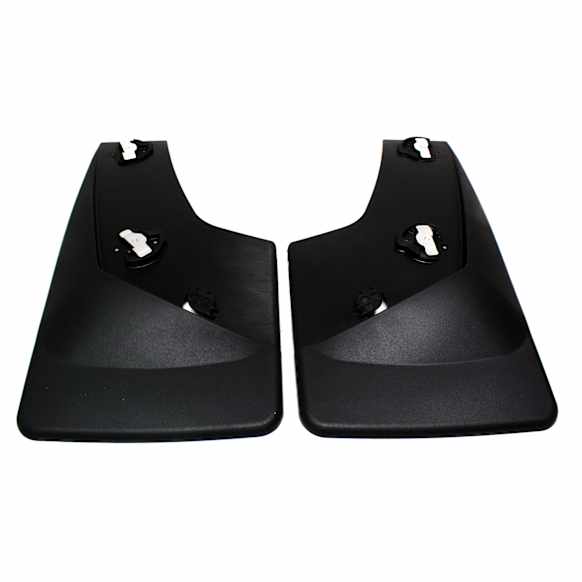 120011 Rear, Driver or Passenger Side Mud Flaps, Black, Plastic, DigitalFit Series