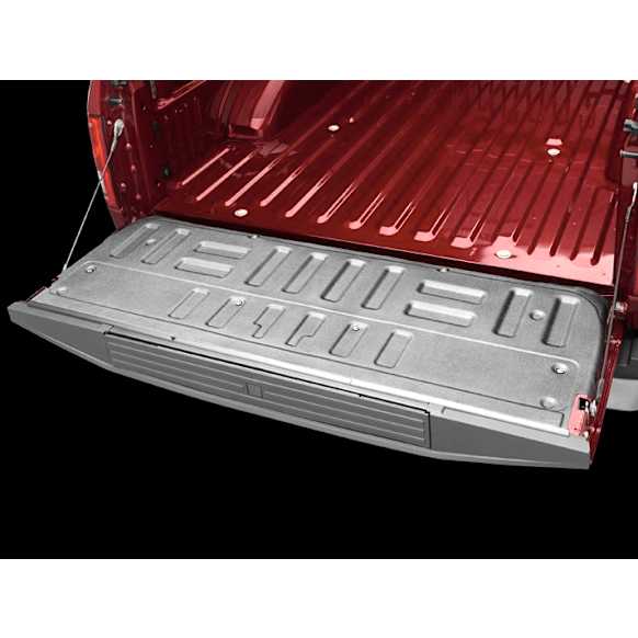 3TG08 Tailgate Liner - Black, Thermoplastic, Direct Fit, Sold Individually