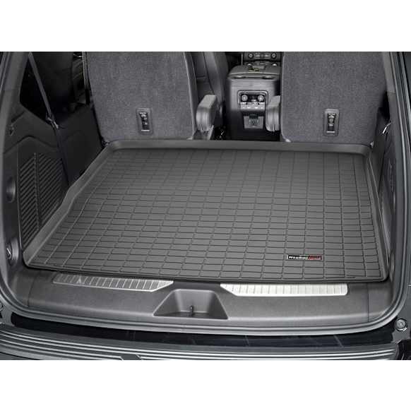 401385 Cargo Mat, Molded Cargo Liner, Black, Made of Thermoplastic, Cargo Liner Series