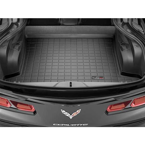 40673 Cargo Mat, Molded Cargo Liner, Black, Made of Thermoplastic, DigitalFit Series