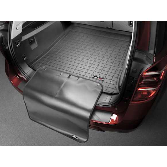 40761SK Cargo Mat, Molded Cargo Liner, Black, Made of Rubber, DigitalFit Series