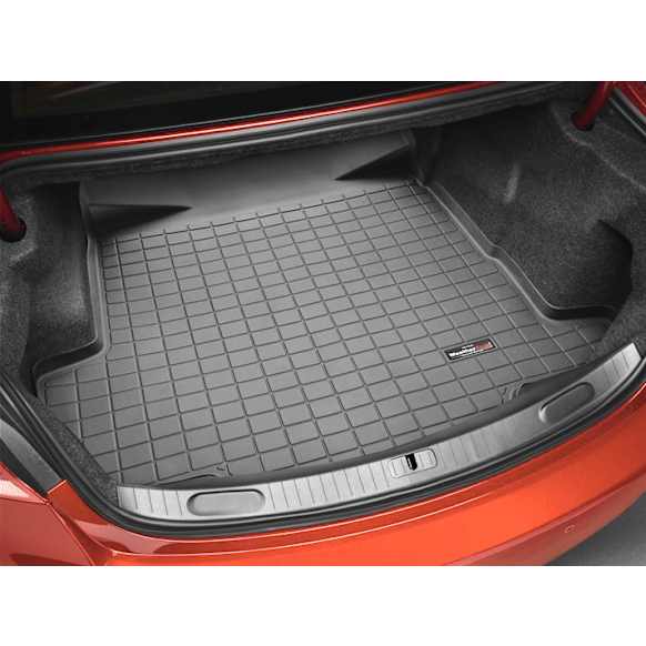 2016 Scion iA - Cargo Mat, Black, Molded Cargo Liner, Sedan, Made of Thermoplastic