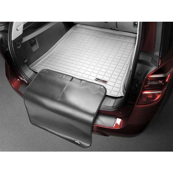 42553SK Cargo Mat, Molded Cargo Liner, Gray, Made of Thermoplastic, DigitalFit Series